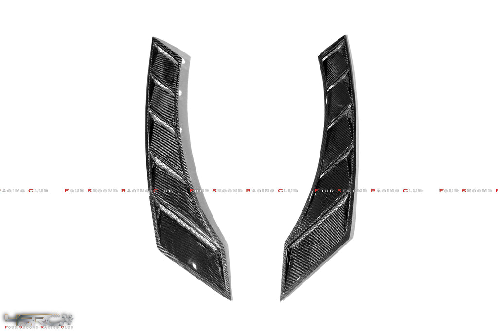4SRC Nissan GTR35 Dry Carbon N Series Fender Wing Vents - 4 Second Racing Club