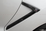 Nissan GT R35 Real Carbon Fibre Front Fender Vents - 4 Second Racing Club