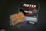 Motek Racing performance brake pads Nissan GTR35 and Audi R8 rear calipers - 4 Second Racing Club