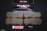 Motek Racing performance brake pads ST600 Nissan GTR35/Mercedes-Benz C63/C63S front calipers - 4 Second Racing Club