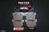 Motek Racing performance brake pads ST600 for BMW M2/3/4 front calipers - 4 Second Racing Club