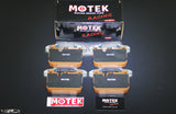 Motek Racing performance brake pads ST600 for BMW M2/3/4 front calipers - 4 Second Racing Club