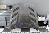 Nissan 370Z Z34 Fairlady Carbon Bonnet with vents - 4 Second Racing Club