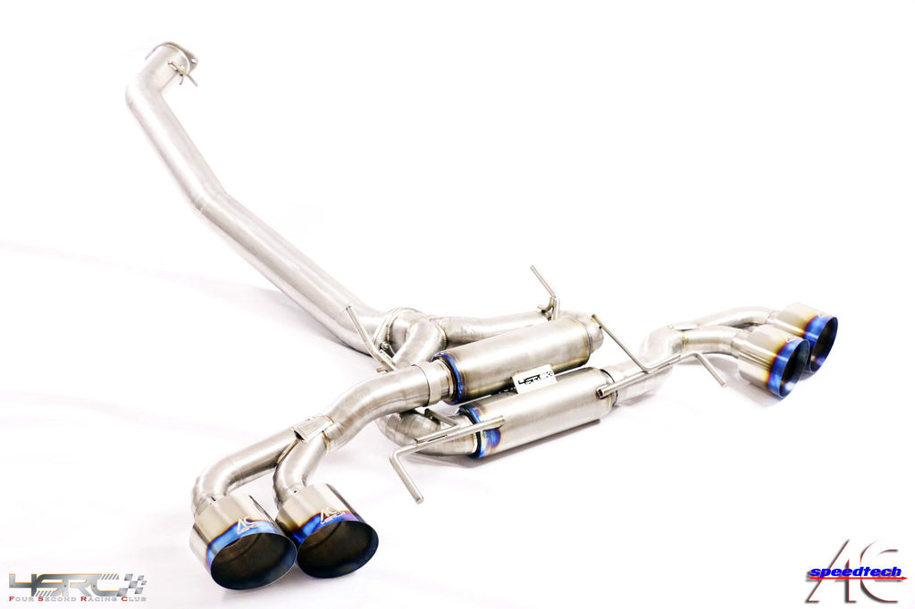 Nissan GTR R35 2008- 2019 Full Titanium Exhaust 4" System - 4 Second Racing Club