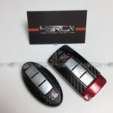 Nissan GTR35 Dry Carbon KeyFob Cover Fitted Shape also infiniti 370z - 4 Second Racing Club
