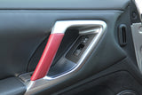 4SRC Dry carbon Nissan GTR35 window switch cover set