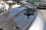 4SRC Made Nissan GTR35 Prepreg Carbon engine bay cover kit
