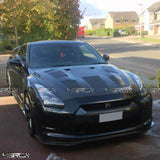 Nissan GT R35 Carbon CBA 2009-2011 Nismo style Front Lip Splitter and Brake Cooling - 4 Second Racing Club