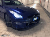 Nissan GT R35 Carbon DBA 12-16 Nismo style Front Lip Splitter and Brake Cooling - 4 Second Racing Club