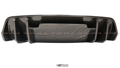 4SRC 2016-2019 Audi R8 Dry Carbon Rear diffuser